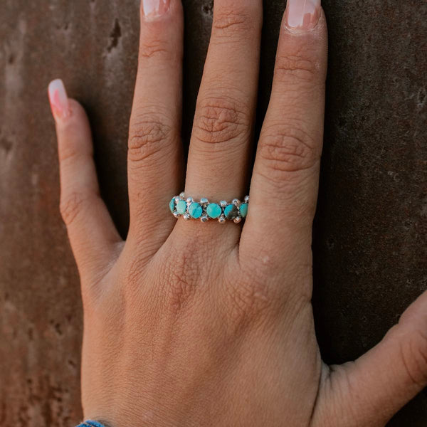 Turquoise infinity deals ring